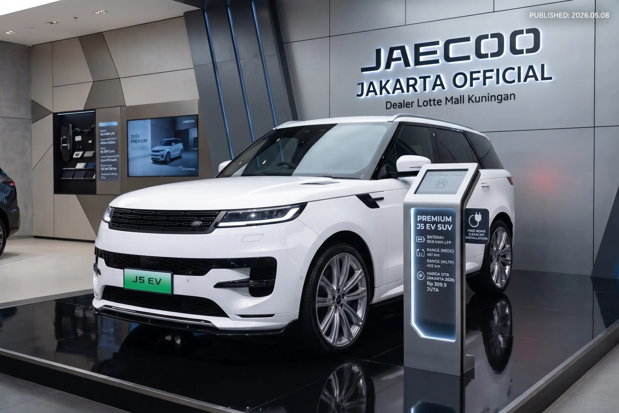 Harga J5 EV & Spesifikasi Baterai 2026