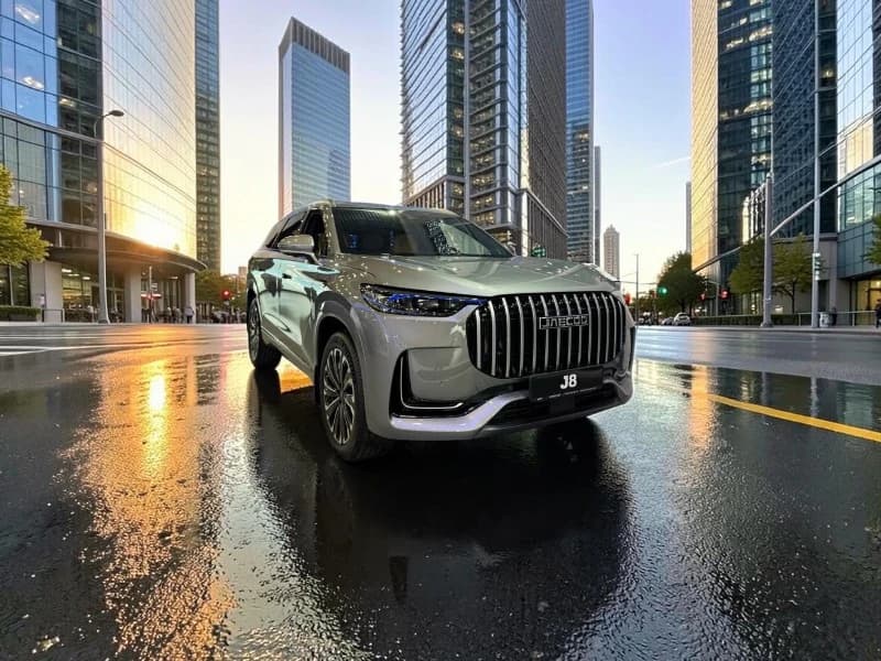 Jaecoo J8 Ardis — foto arsip model bensin