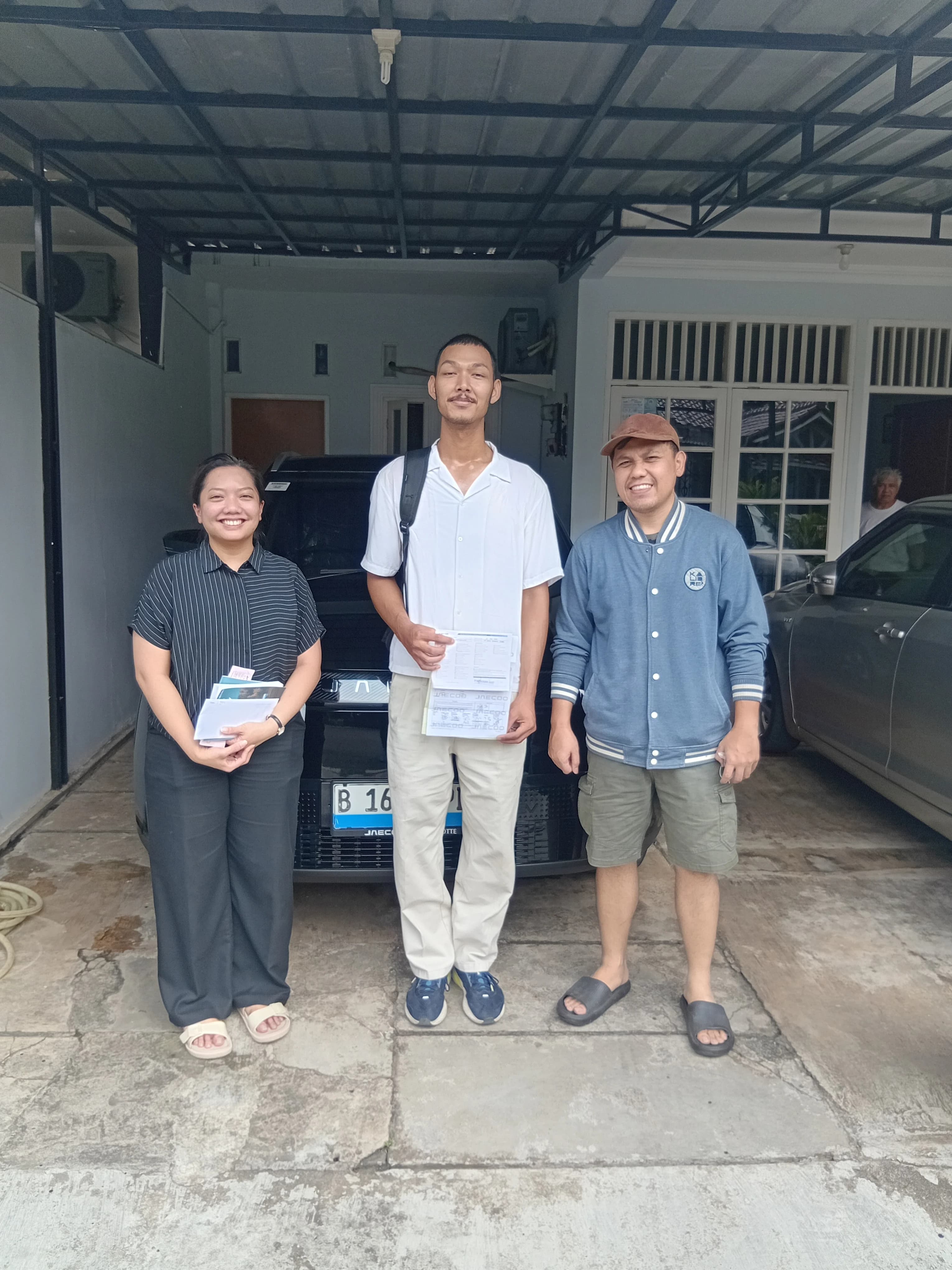 Pengiriman unit Jaecoo ke Ibu Johana